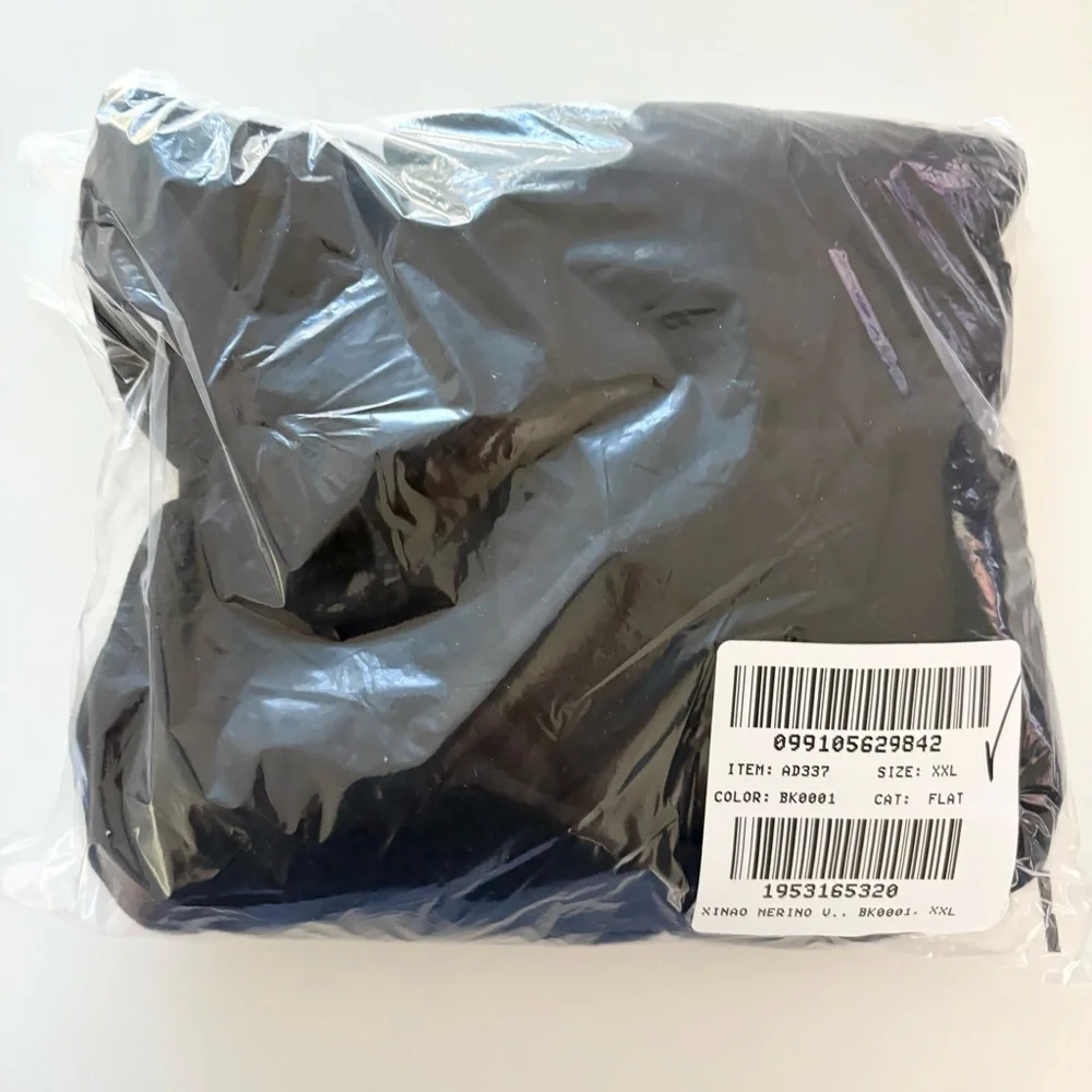 NWT J. Crew Merino Wool V-neck Sweater Black